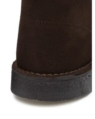 Clarks Originals ブラウンスエード デザートブーツ - サムネイル4