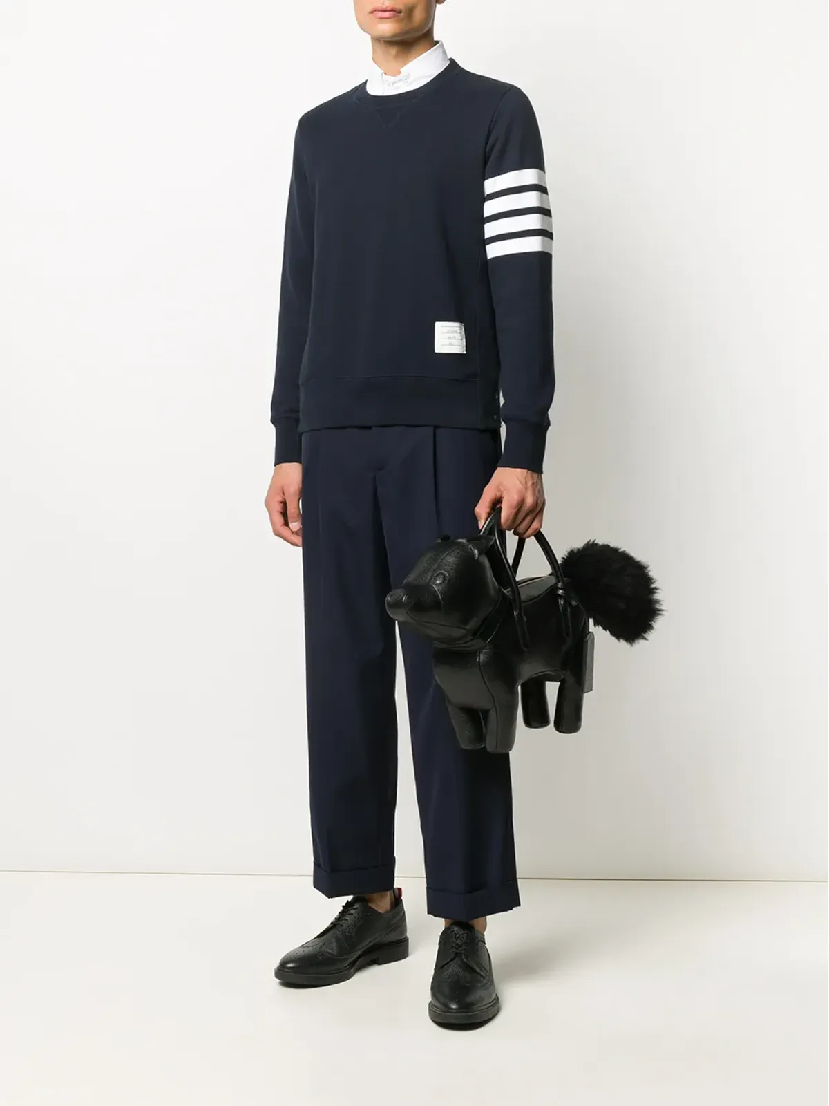Thom Browne フォックスバッグ ペブルグレインレザー - 画像2