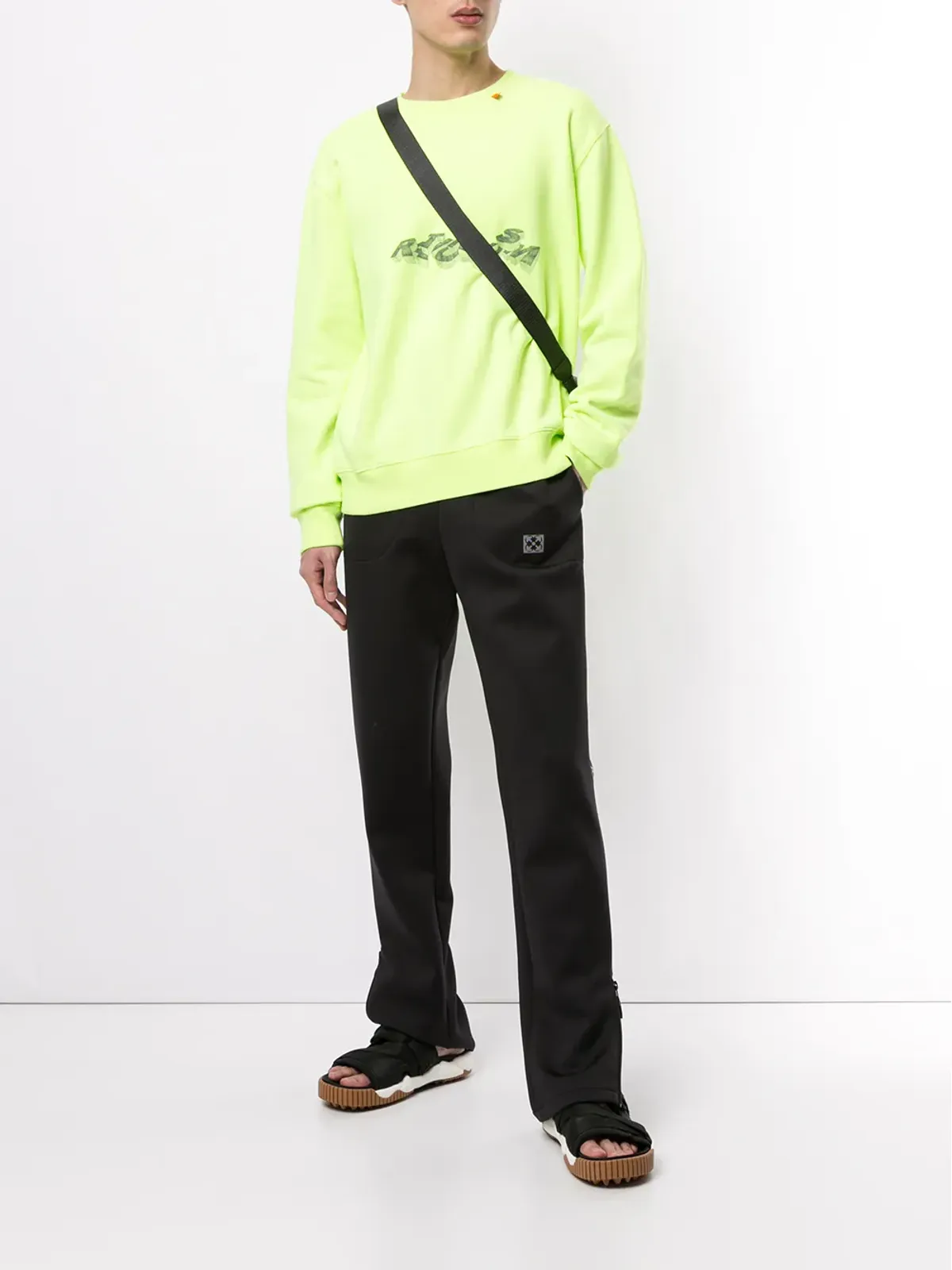 Off-White アローズプリント スウェットシャツ - イエロー - 画像2