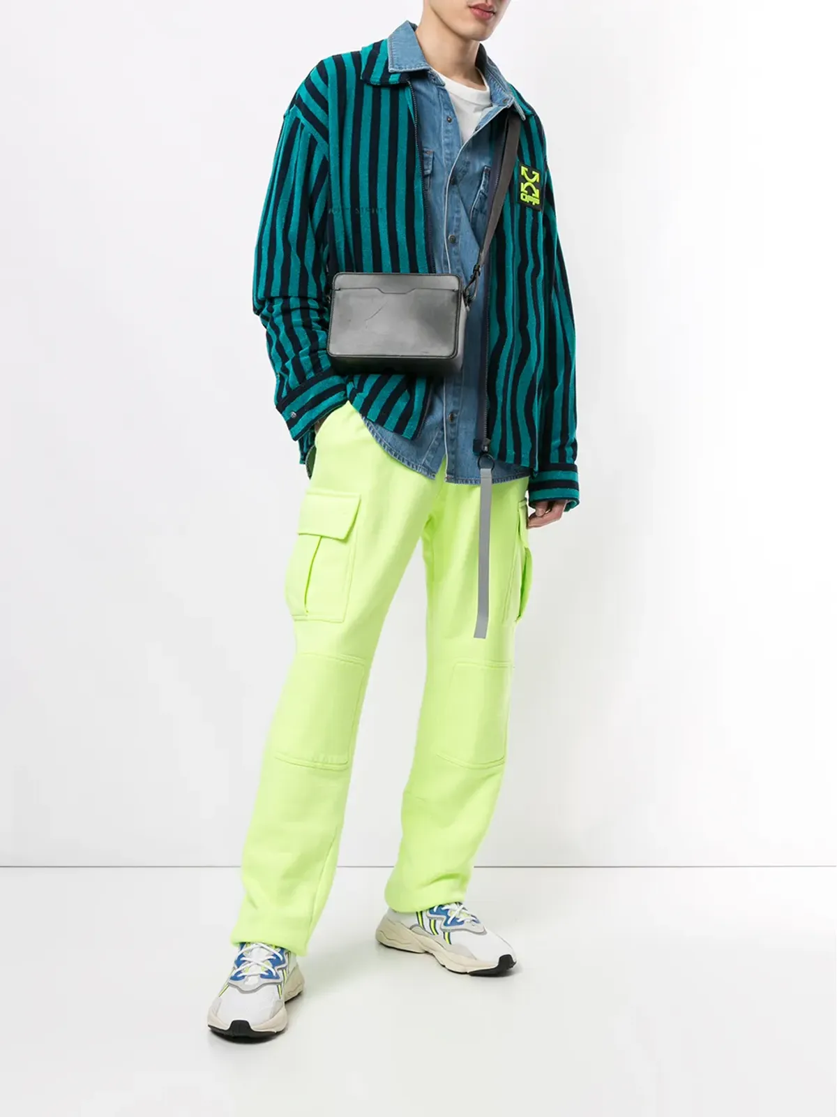 Off-White ポケットディテール付きウエストゴム入りトラックパンツ - 画像2