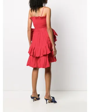 Philosophy Di Lorenzo Serafini スモックウエストのフリルドレス - サムネイル4