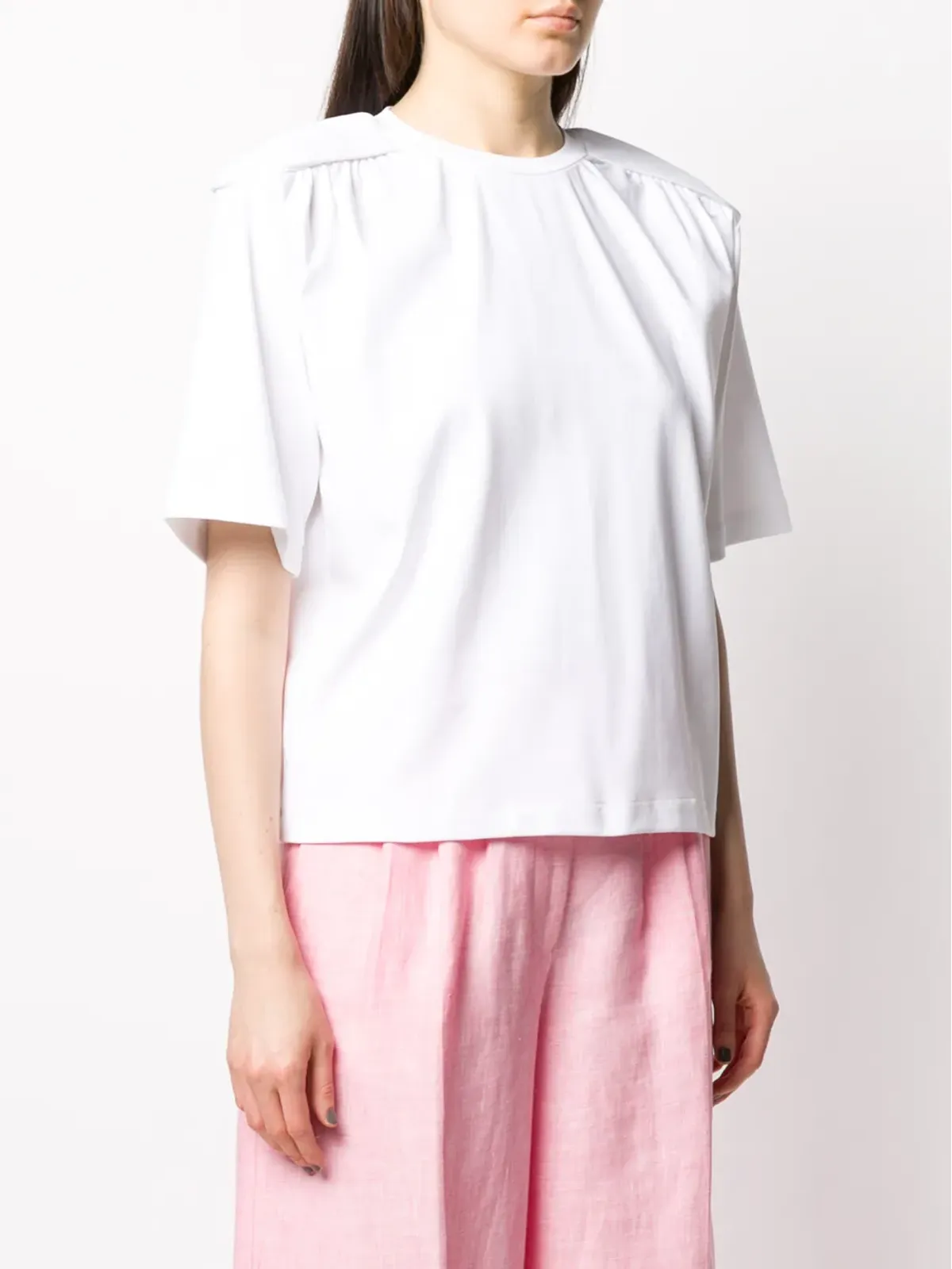 REMAIN パイプドショルダー Tシャツ - 画像3