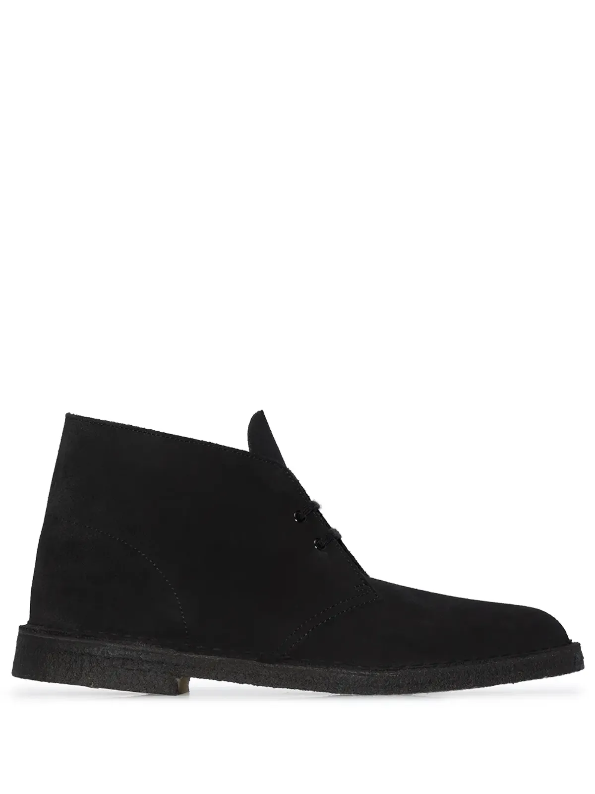 Clarks Originals ブラックスエード デザートブーツ - 画像1
