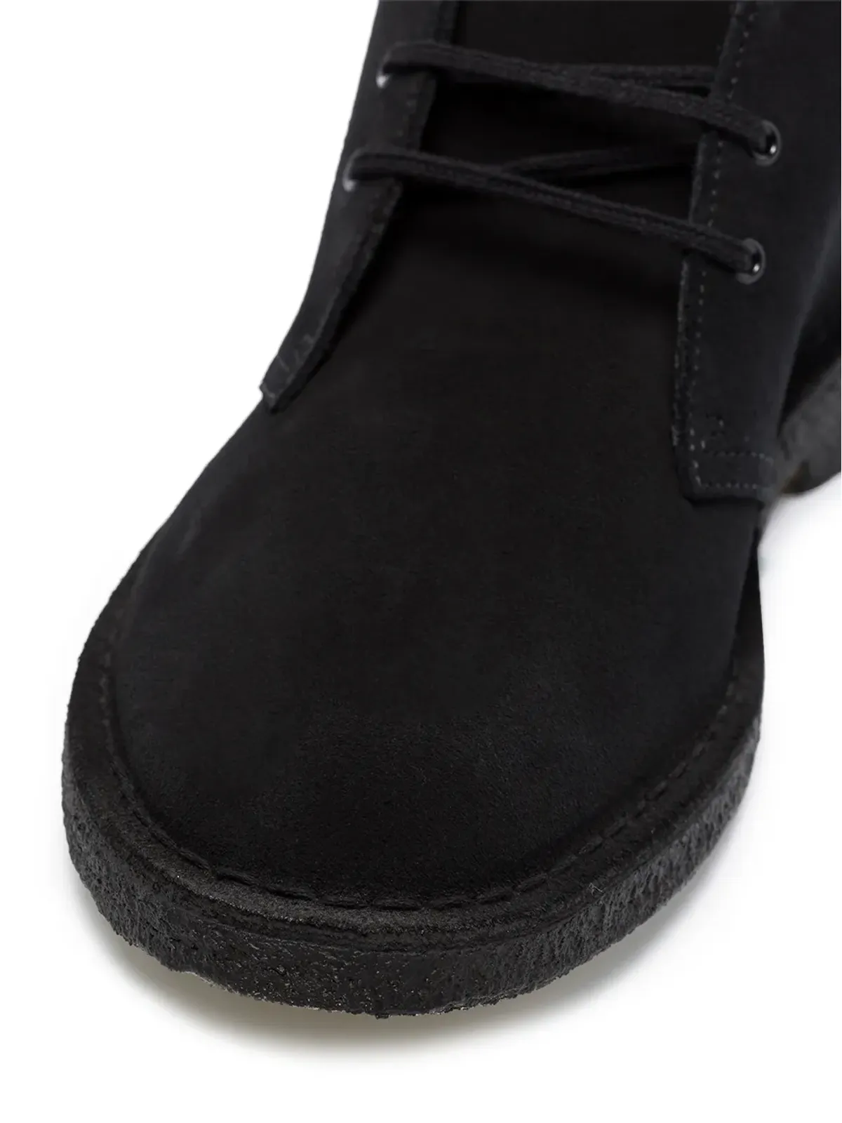 Clarks Originals ブラックスエード デザートブーツ - 画像2