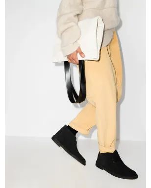 Clarks Originals ブラックスエード デザートブーツ - サムネイル3