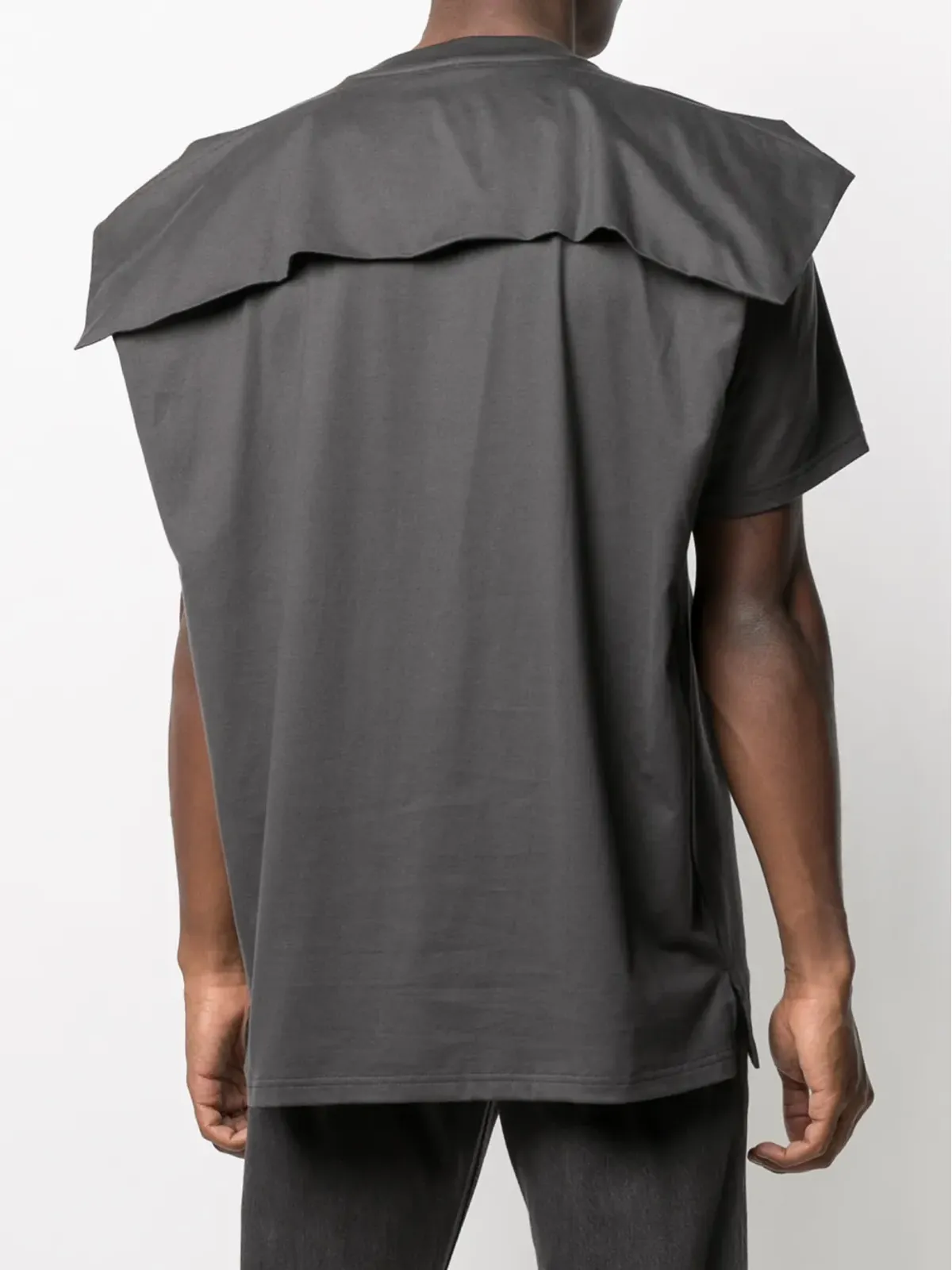 AMBUSH 折り返しエッジ クルーネックTシャツ - グレー - 画像5