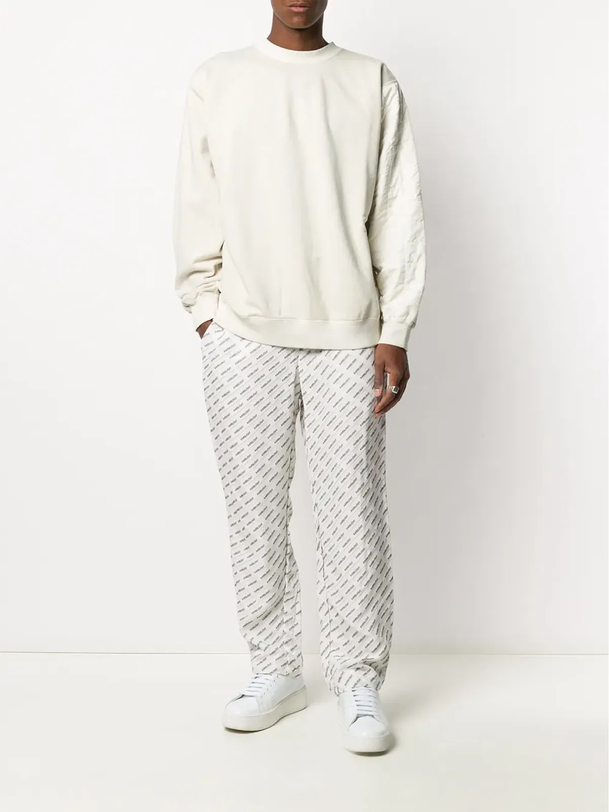 AMBUSH キルティング クルーネック スウェットシャツ - 画像2