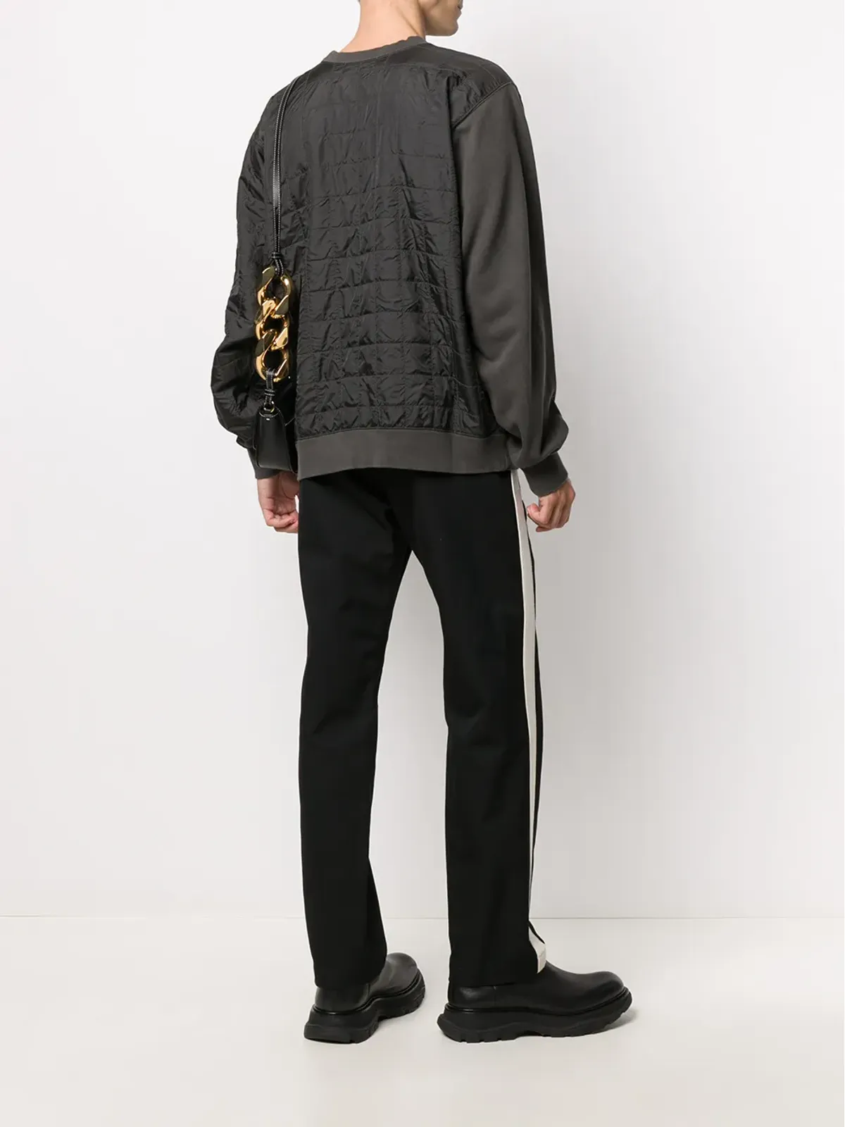AMBUSH quilted back sweatshirt - Black - 画像2