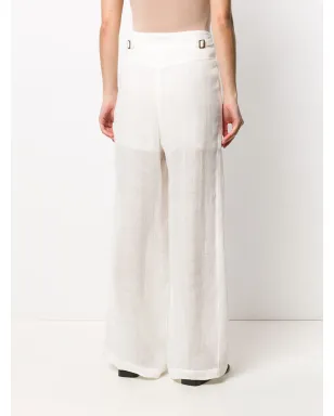Le Kasha Sohag ハイウエストパンツ - White - サムネイル4