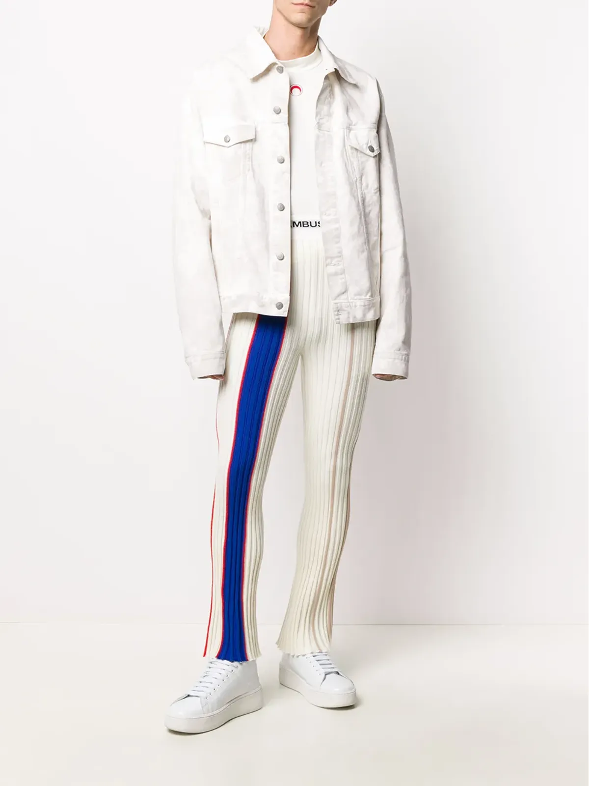 AMBUSH ロゴバンドリブパンツ - 画像2