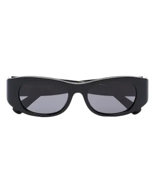 Port Tanger Tangerine rectangle-frame sunglasses - Black - サムネイル1