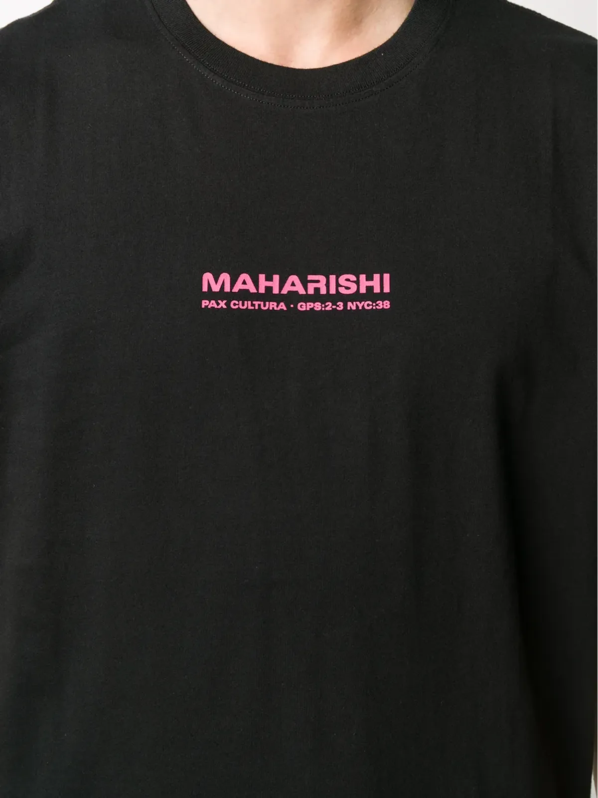 Maharishi ロゴプリントTシャツ - ブラック - 画像5