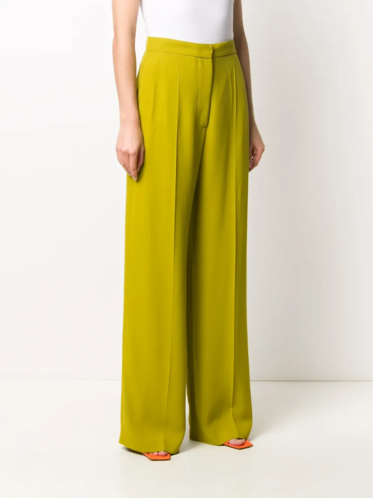 Alberta Ferretti ワイドレッグパンツ - 画像3