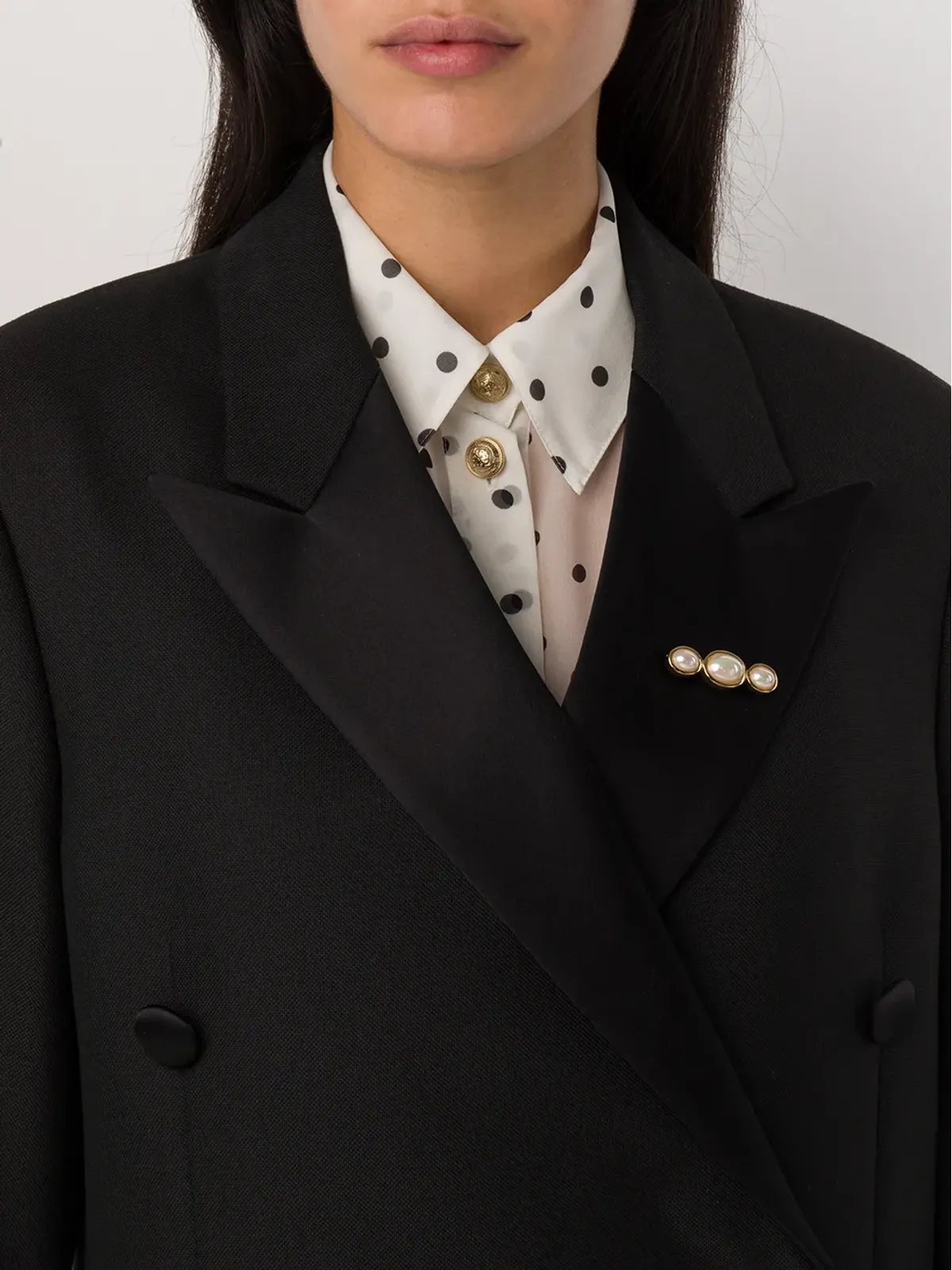 Christian Dior Pre-Owned 1980年代 フェイクパール ブローチ - 画像2