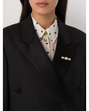 Christian Dior Pre-Owned 1980年代 フェイクパール ブローチ - サムネイル2
