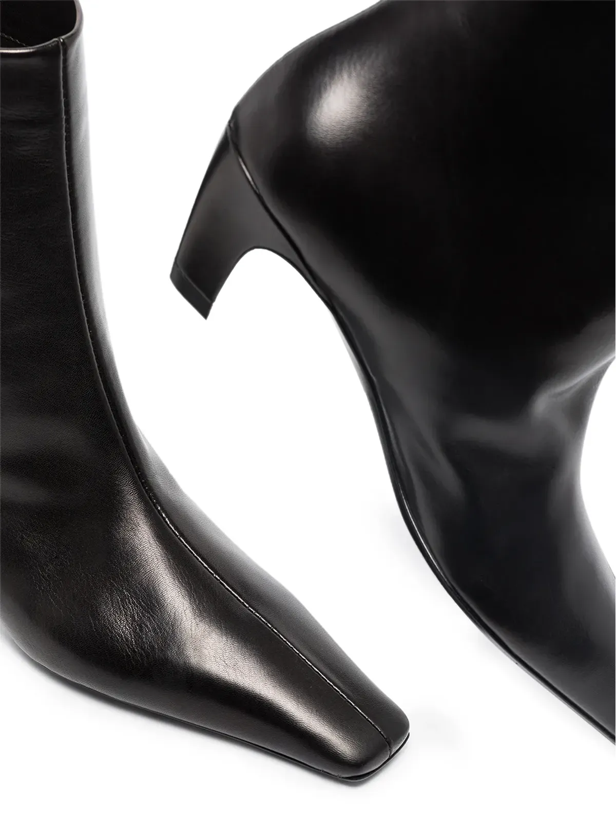 KHAITE Arizona slouch ankle boots - Black - 画像2