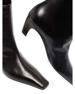 KHAITE Arizona slouch ankle boots - Black - サムネイル2