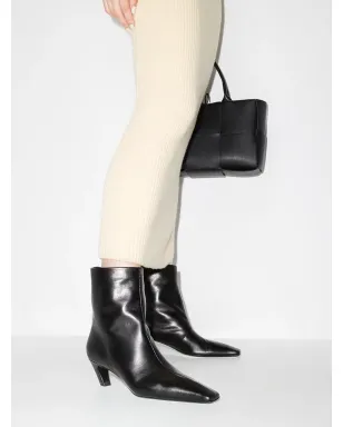 KHAITE Arizona slouch ankle boots - Black - サムネイル3