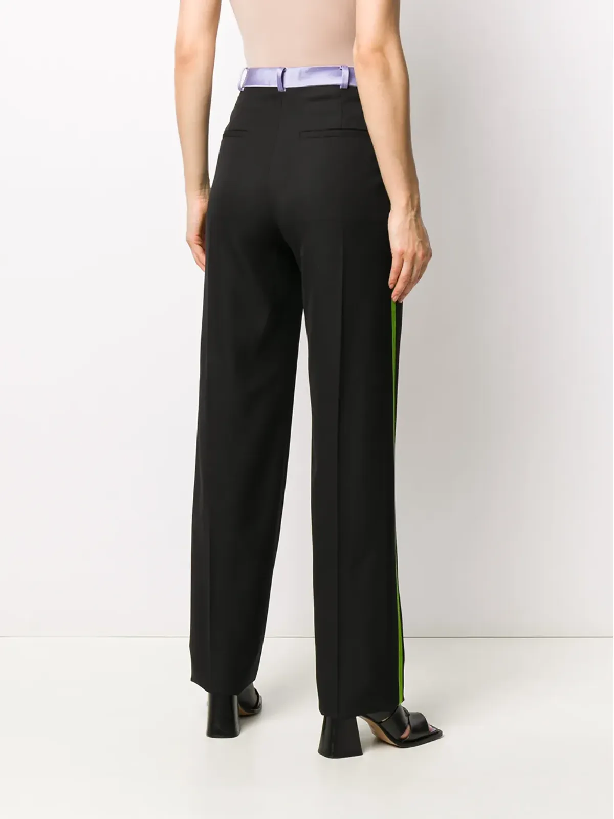 Haider Ackermann Bondiストライプディテールパンツ - 画像4