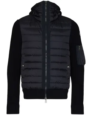 Moncler ニットディテール パディッドジャケット - サムネイル1