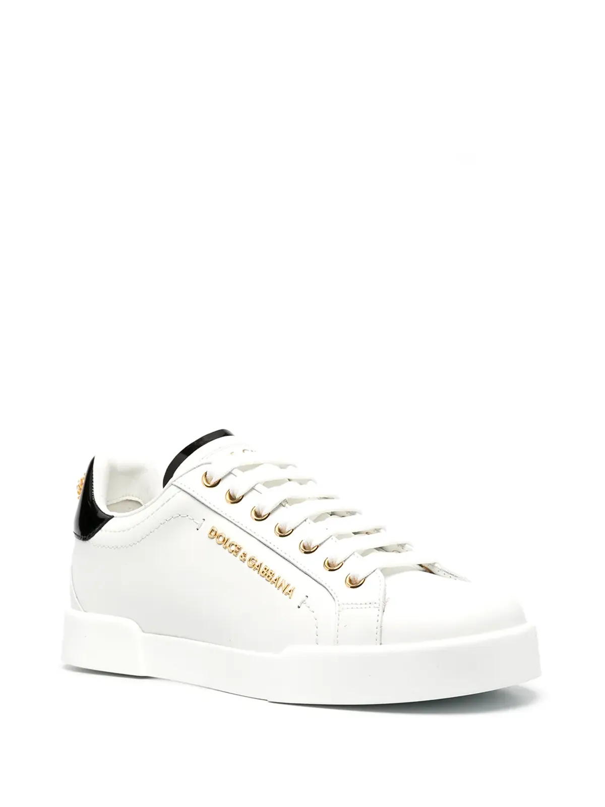 Dolce & Gabbana Portofino logo-embellished low-top sneakers - White - 画像2