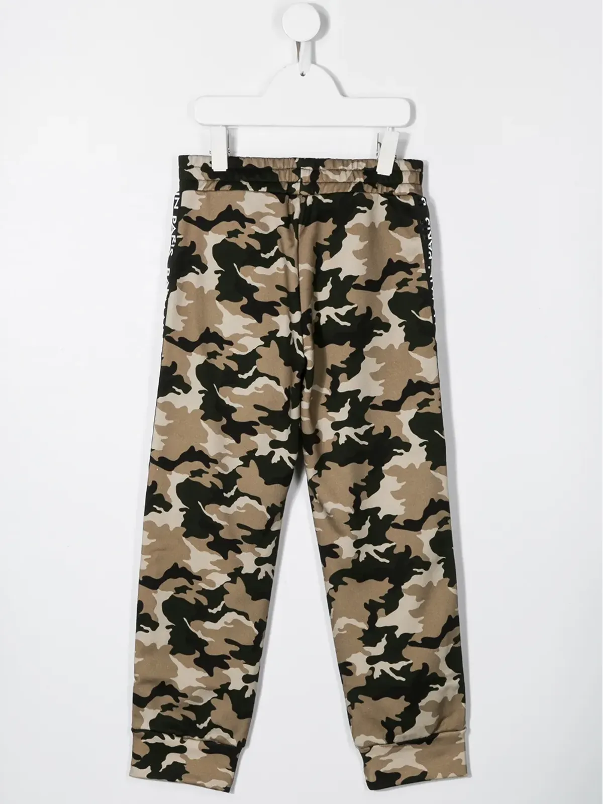 Balmain Kids カモフラージュプリント トラックパンツ - グリーン - 画像2