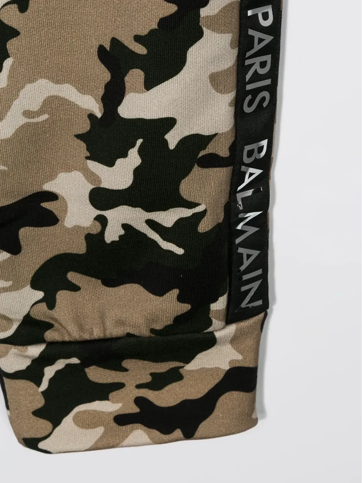 Balmain Kids カモフラージュプリント トラックパンツ - グリーン - 画像3