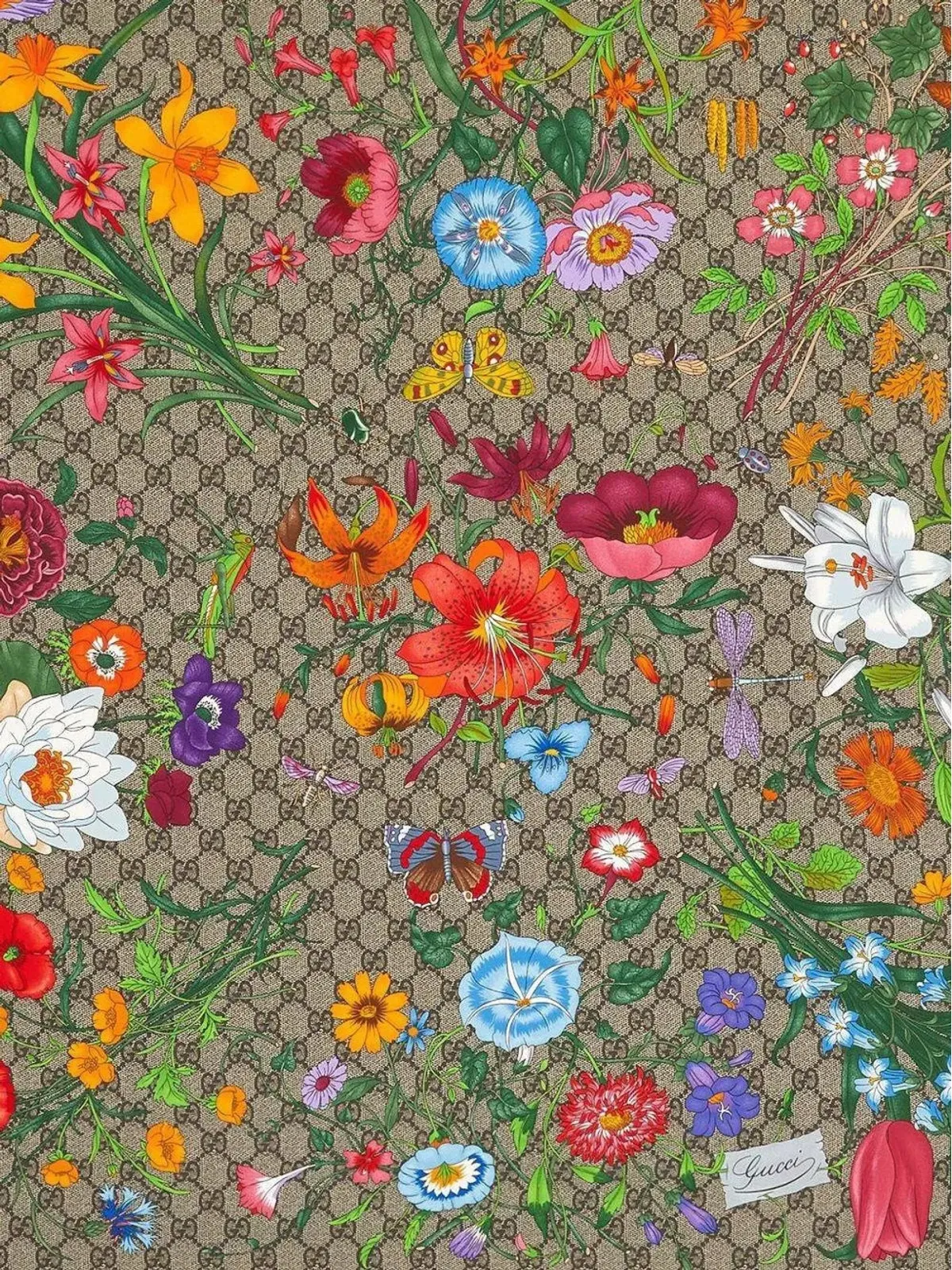Gucci GG Flora スカーフ - 画像2