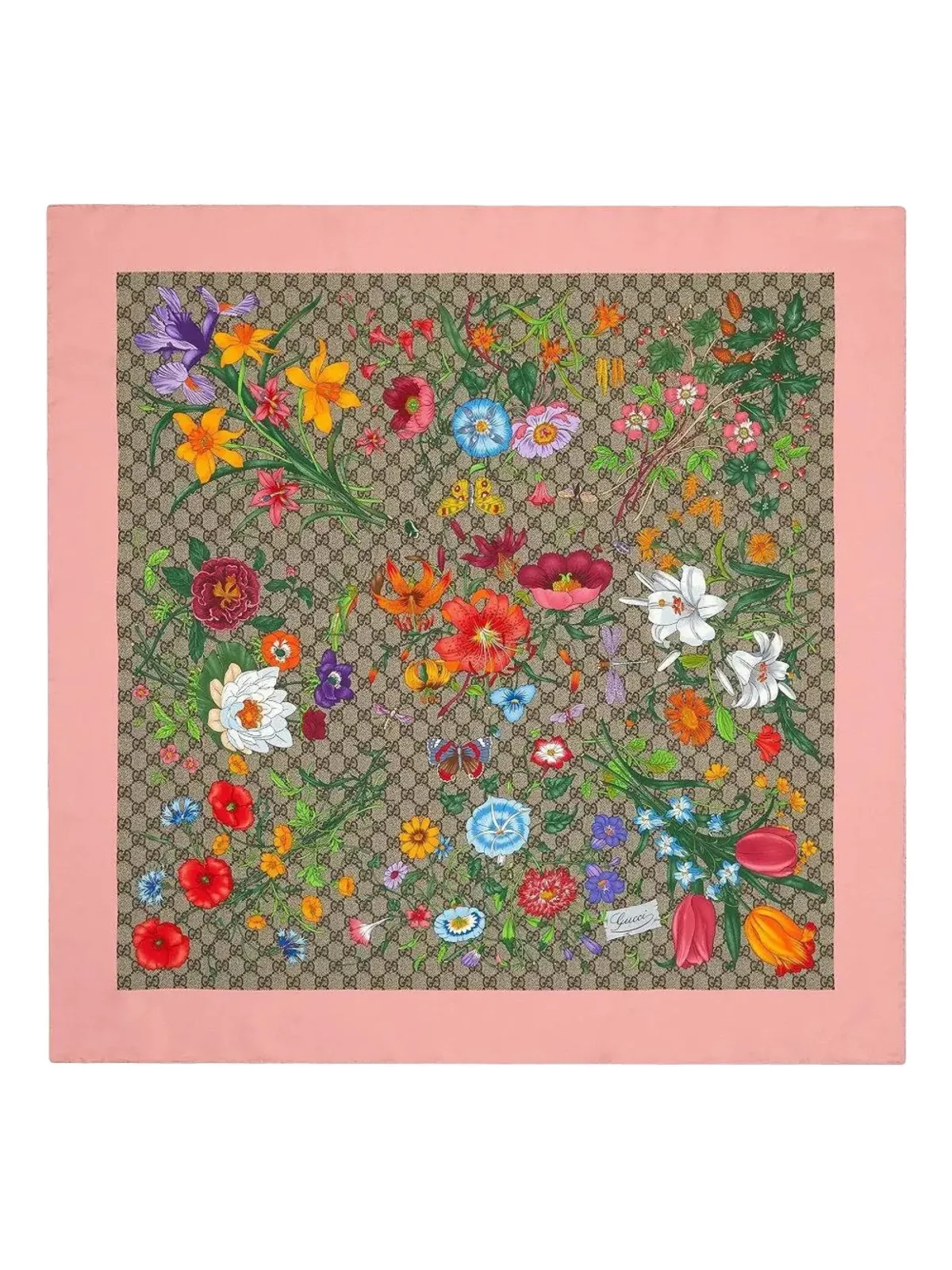 Gucci GG Flora スカーフ - 画像3