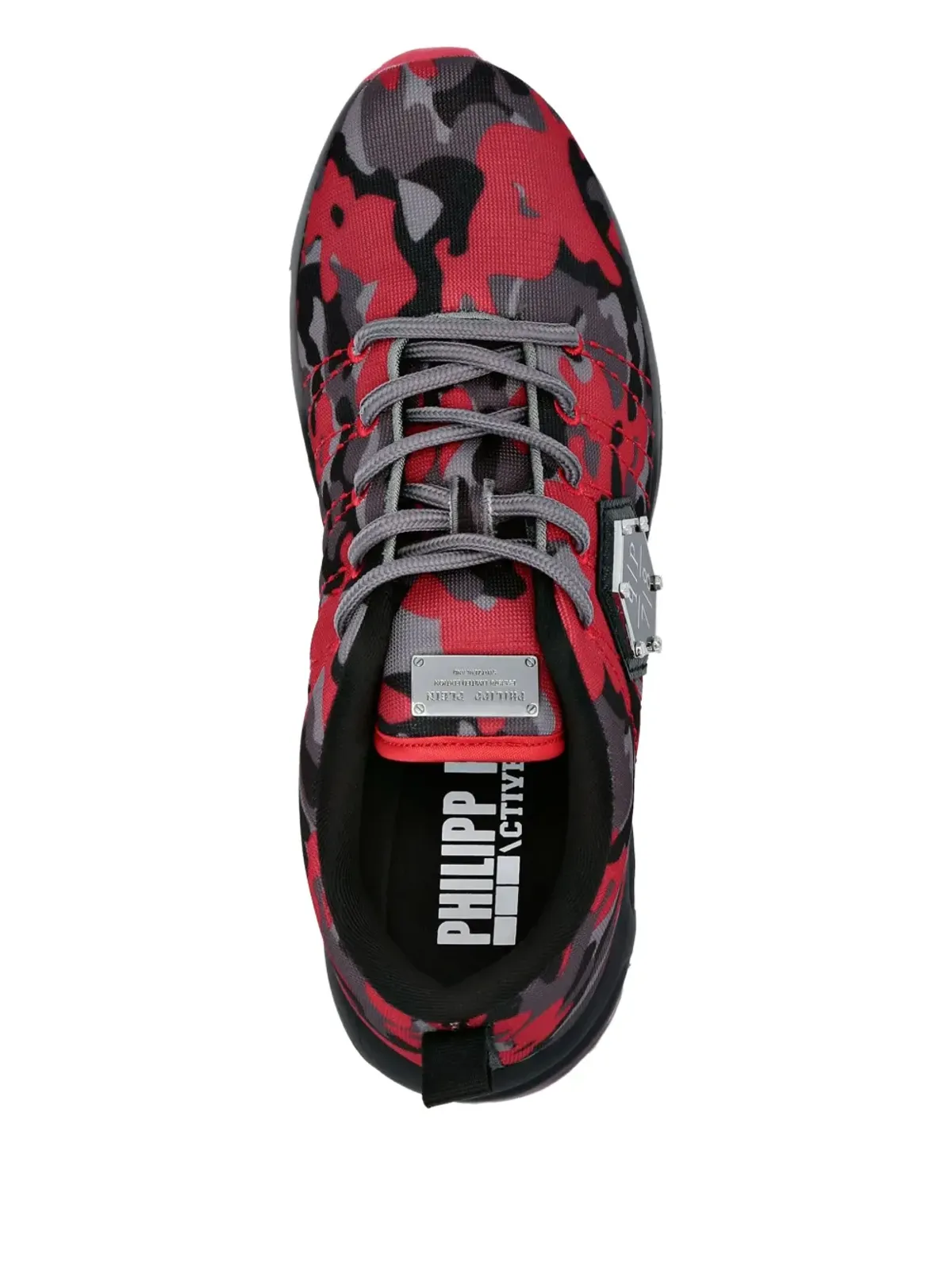Philipp Plein カモフラージュ ランナー スニーカー - 画像3