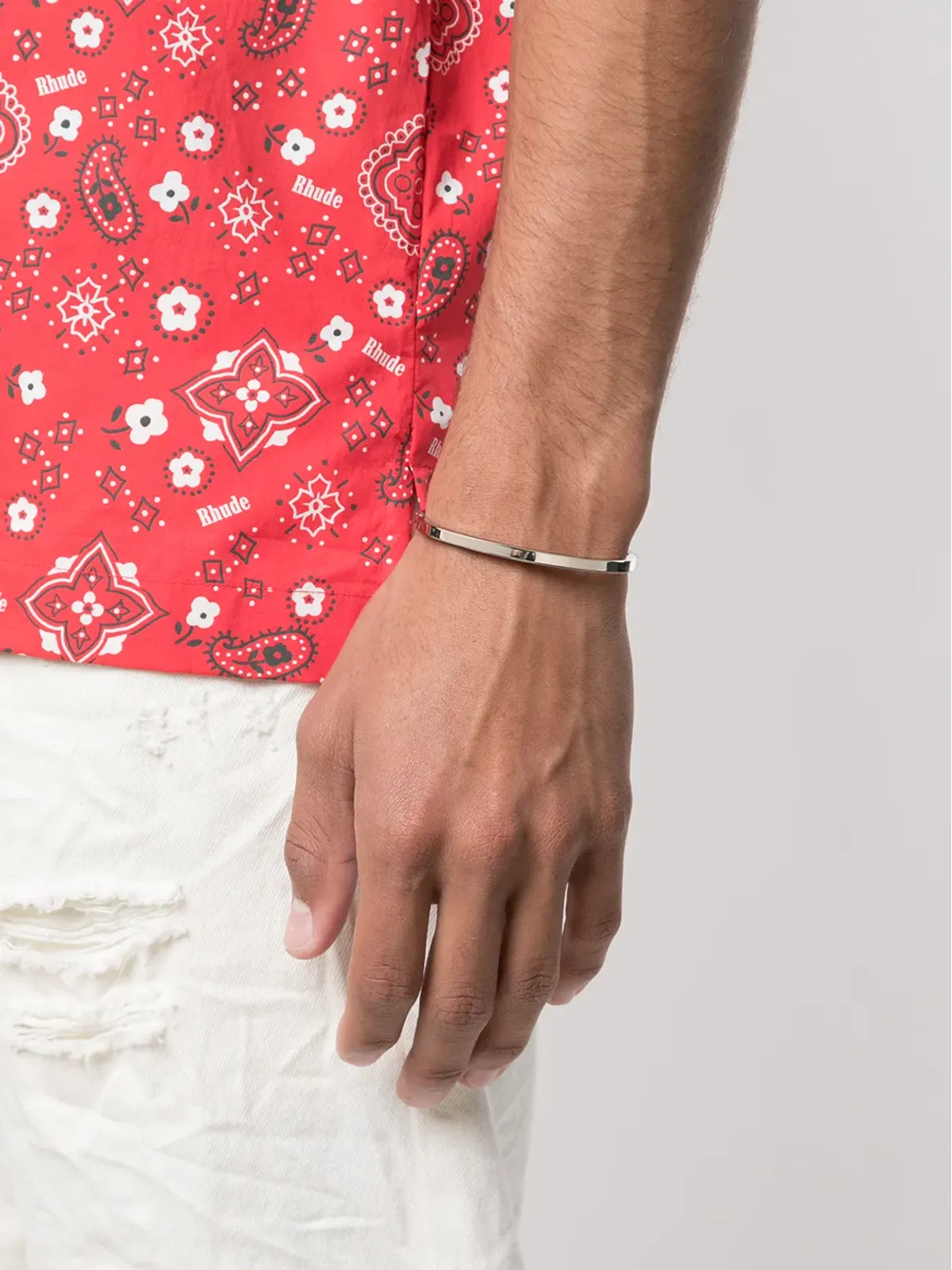 Nialaya Jewelry スリムブレスレット バンド - 画像2