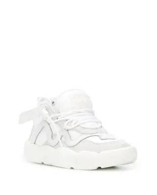 Off-White ハイトップレザースニーカー - サムネイル2