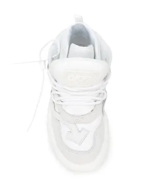 Off-White ハイトップレザースニーカー - サムネイル4