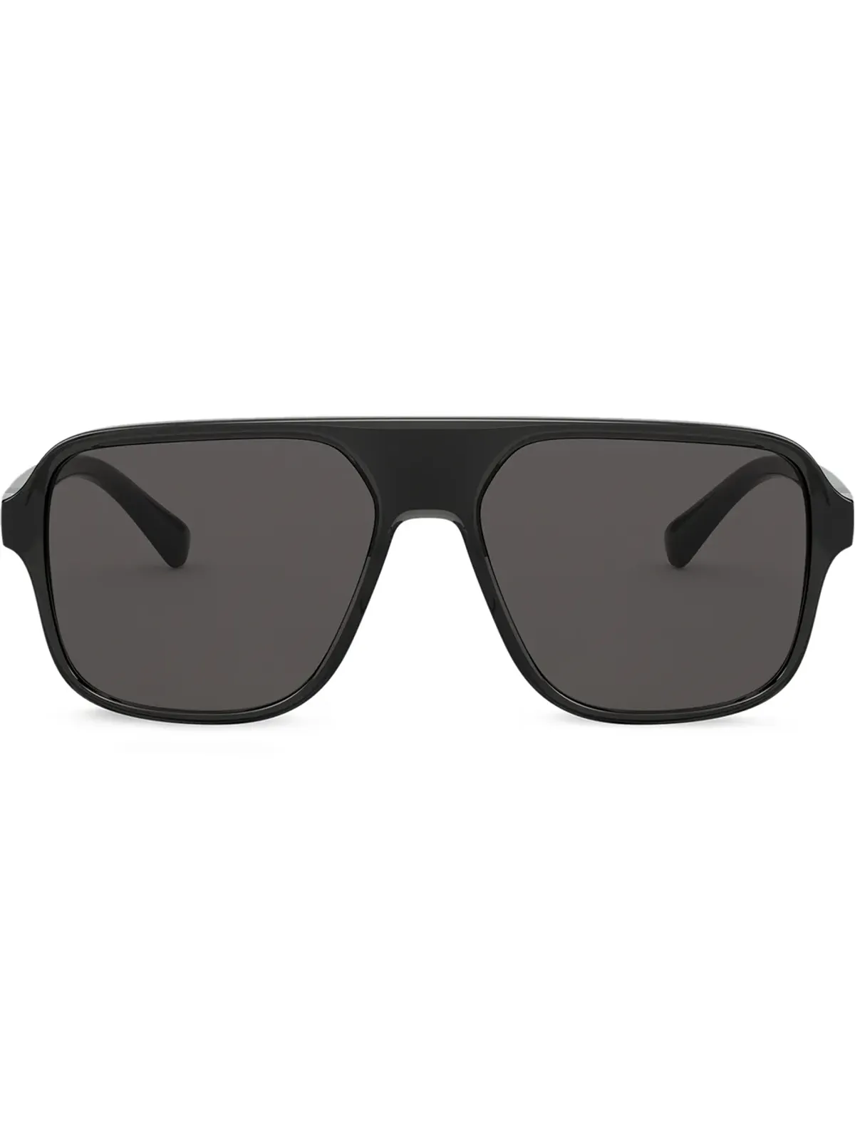 Dolce & Gabbana Eyewear ロゴエンボス スクエアフレーム サングラス - 画像1