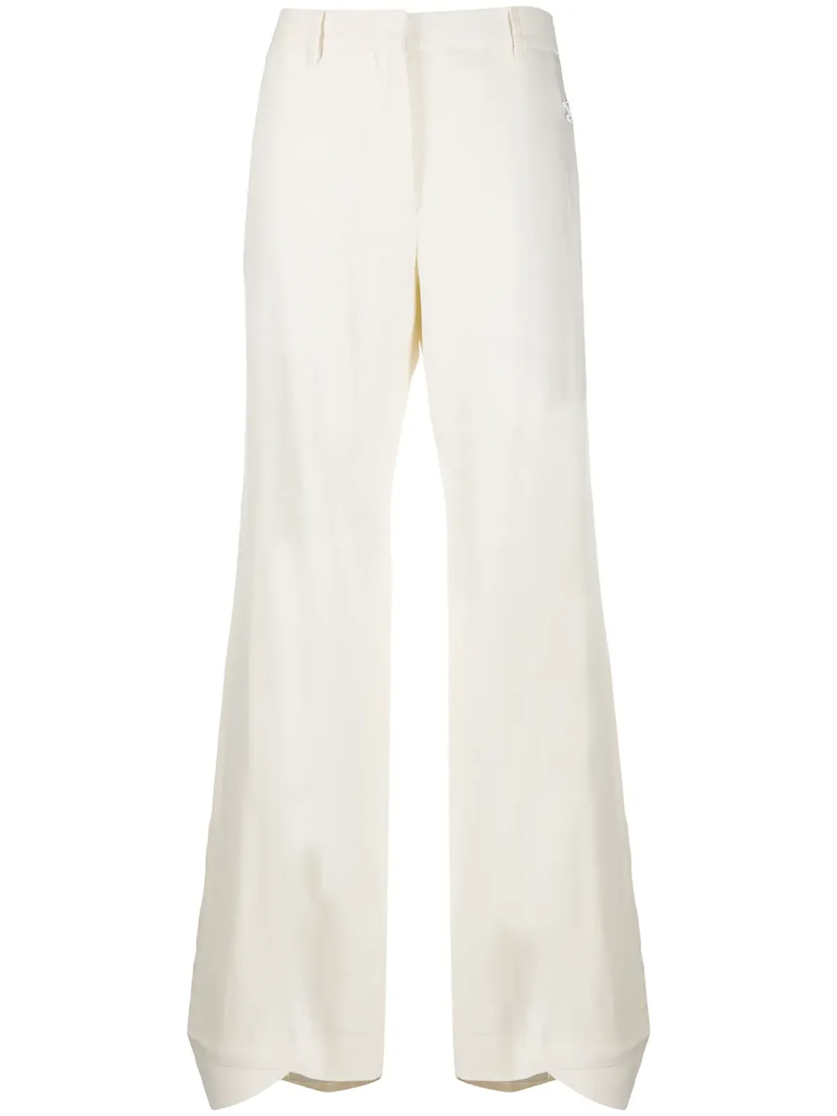 Off-White フレアカーブカフパンツ - 画像1
