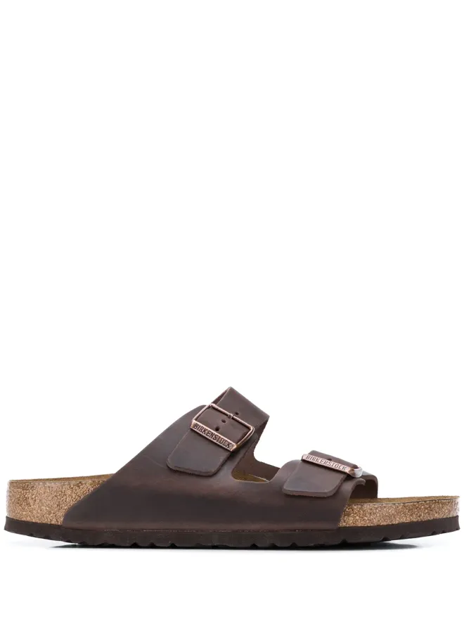 Birkenstock Birkenstock アリゾナ バックルサンダル - ブラウンの商品画像