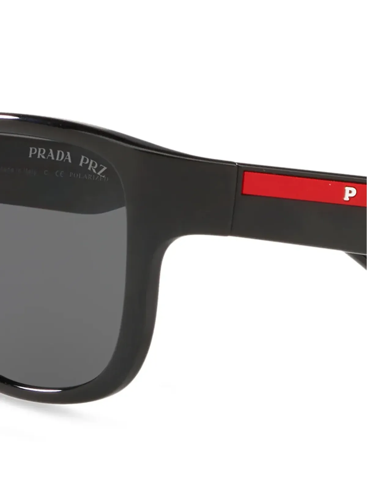 Prada Linea Rossa 偏光矩形フレーム サングラス - 画像3