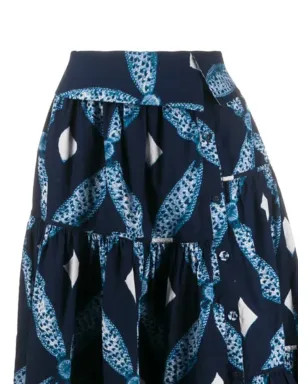 Ulla Johnson アシンメトリックティアードスカート - サムネイル2