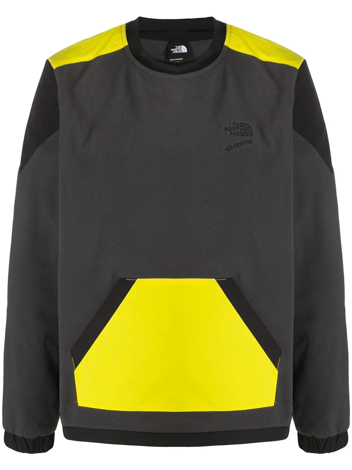 The North Face コントラストパネルスウェットシャツ グレー - 画像1