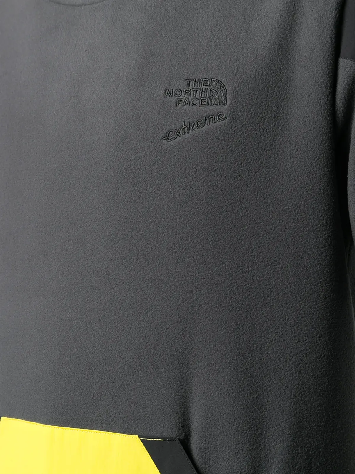 The North Face コントラストパネルスウェットシャツ グレー - 画像5
