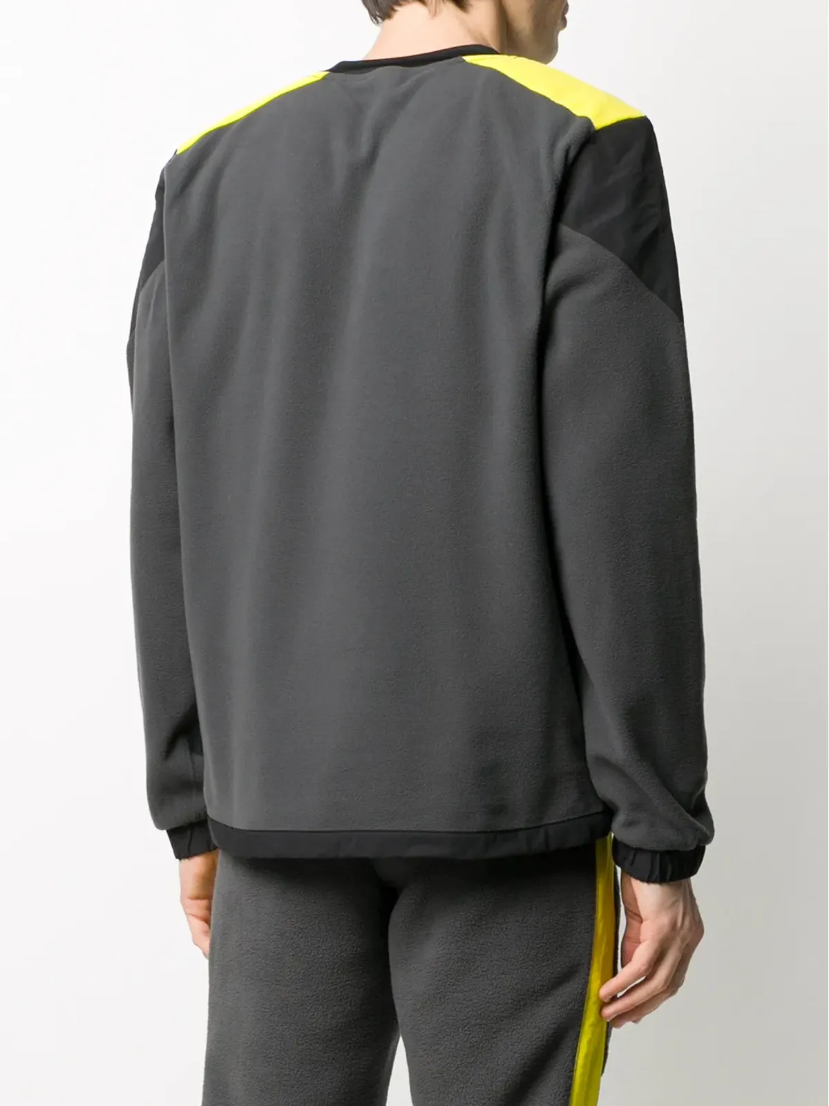 The North Face コントラストパネルスウェットシャツ グレー - 画像4