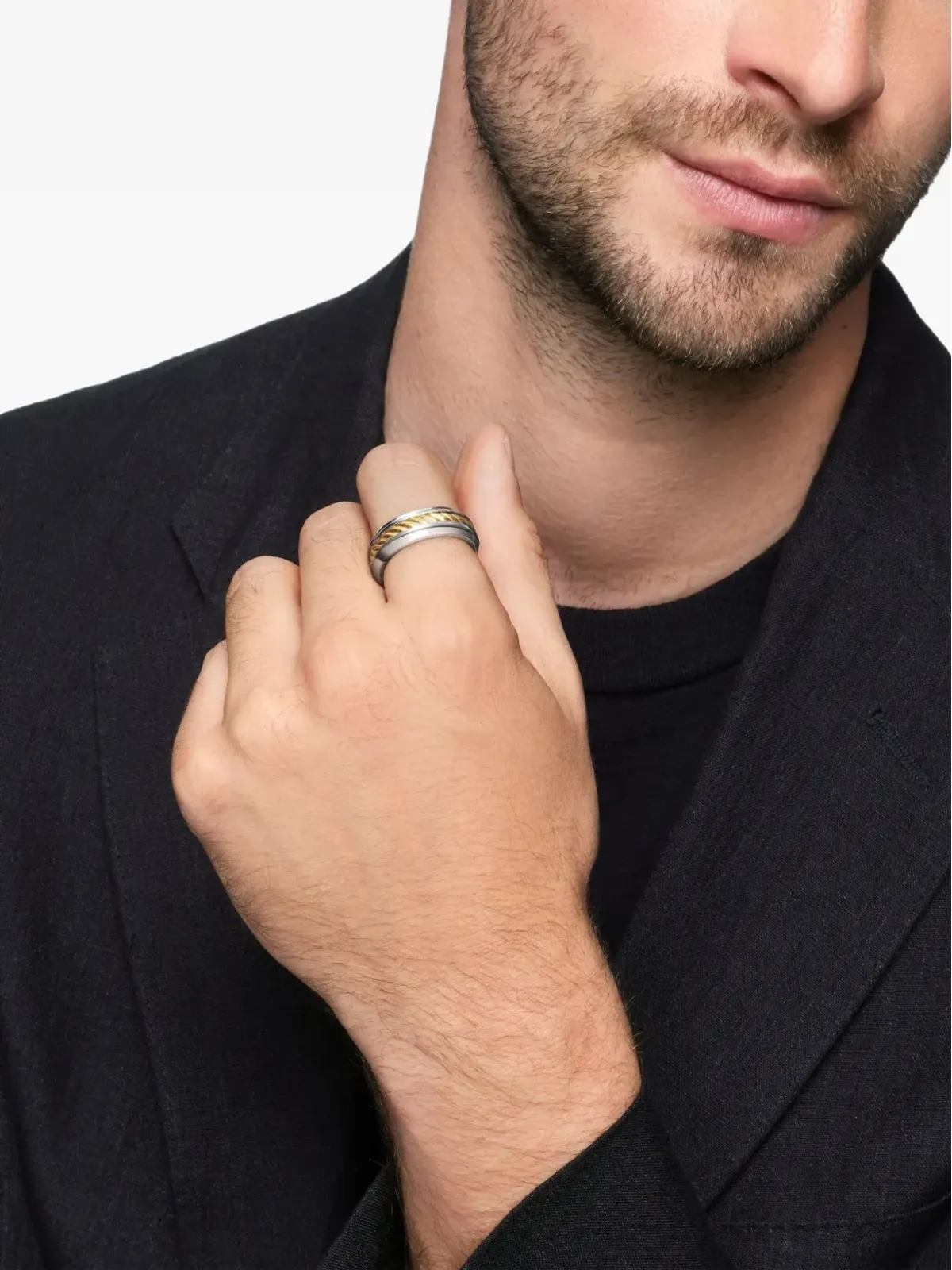 David Yurman ケーブル インセット バンドリング - 画像3