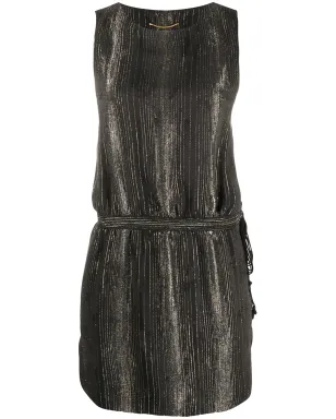 Saint Laurent ストライプ柄ミニドレス - サムネイル1