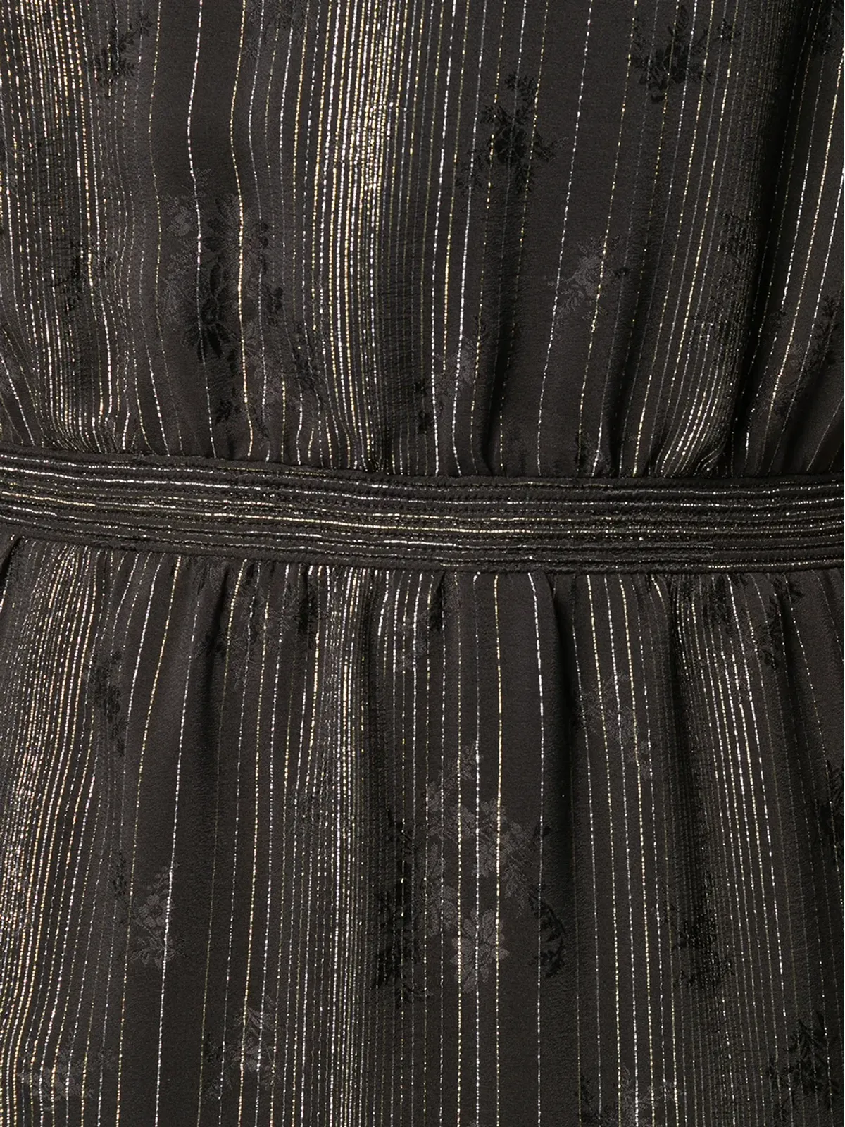 Saint Laurent ストライプ柄ミニドレス - 画像5