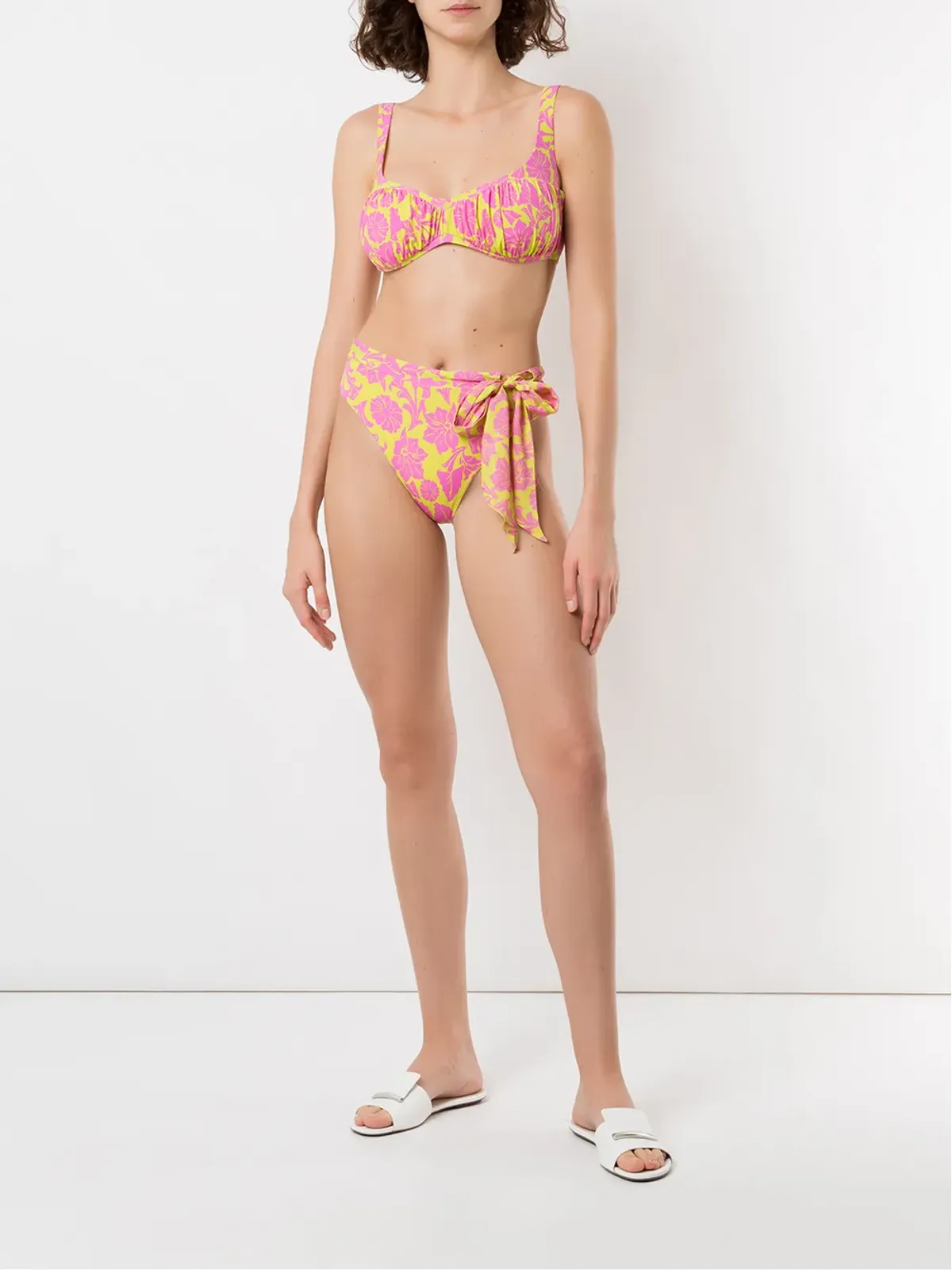 Clube Bossa Rositaビキニトップ イエロー - 画像2