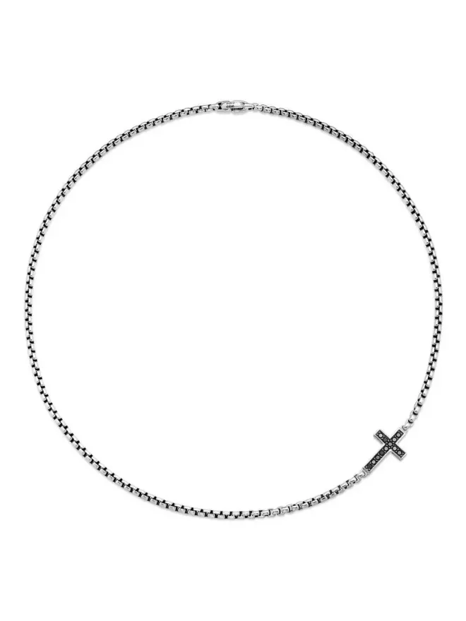 David Yurman David Yurman サイドウェイ・クロス・ステーション・ネックレスの商品画像