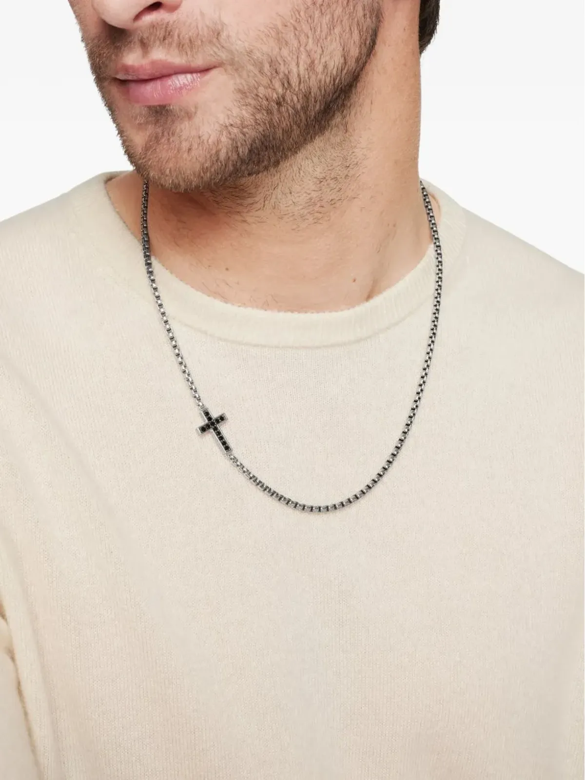David Yurman サイドウェイ・クロス・ステーション・ネックレス - 画像2