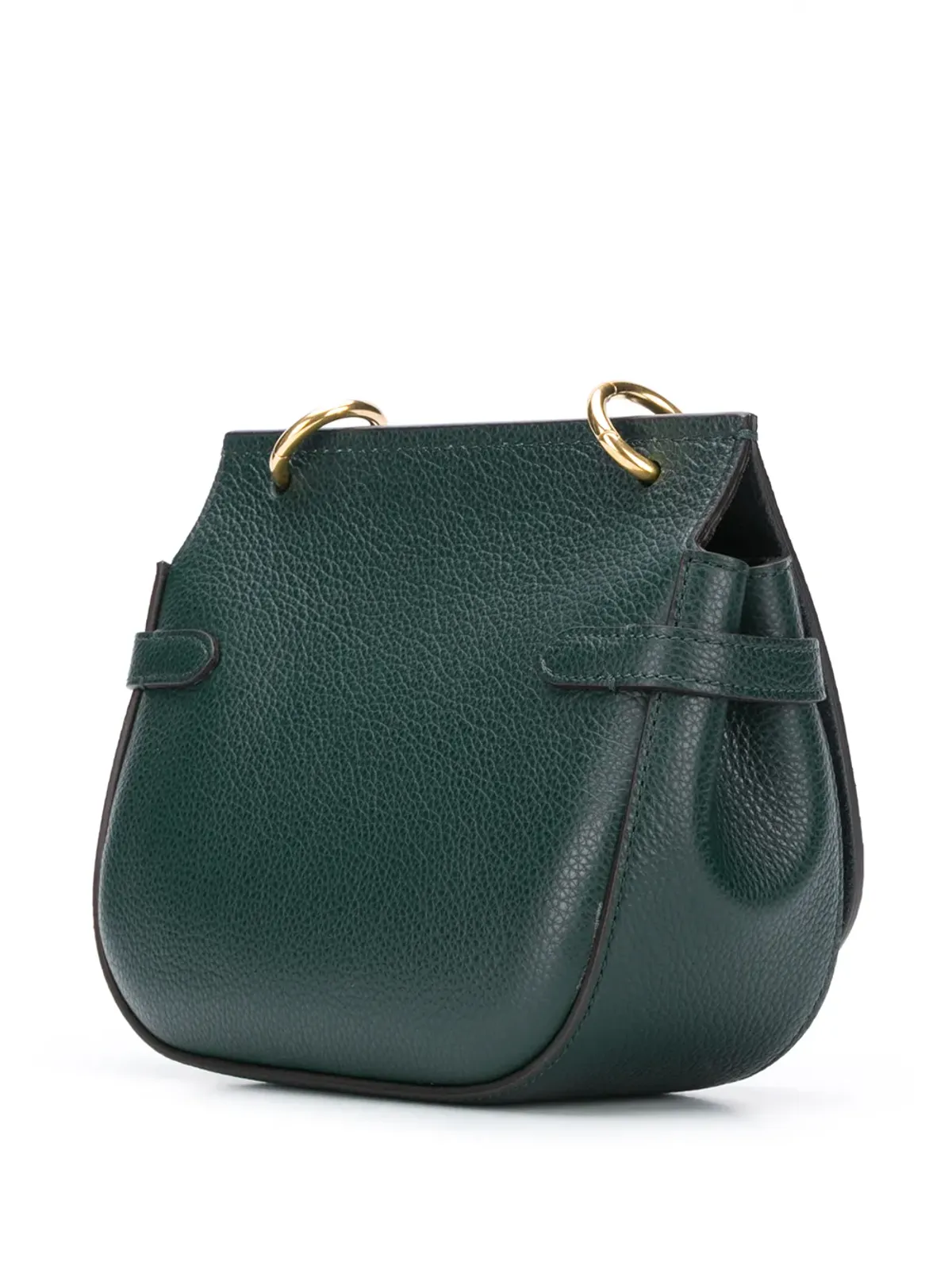 Mulberry アンバーリー ロゴ クロスボディバッグ（グリーン） - 画像3