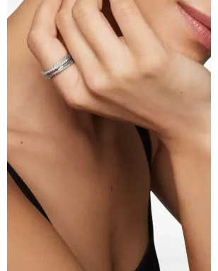David Yurman クロスオーバー バンド リング - サムネイル2