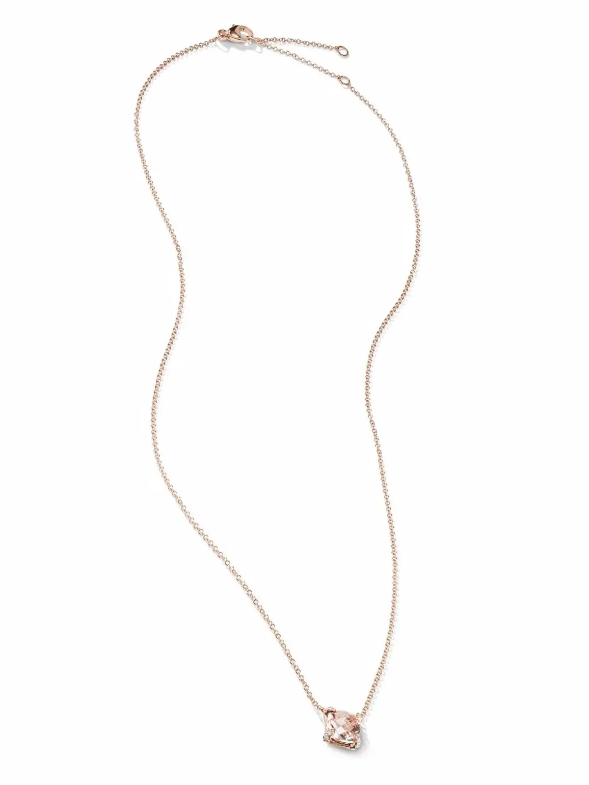 David Yurman ミニ チャテレーヌ ネックレス - ピンク - 画像2